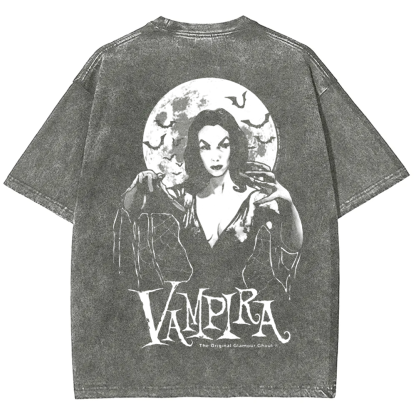 Unisex Vintage Vampira Singer  t-Shirt