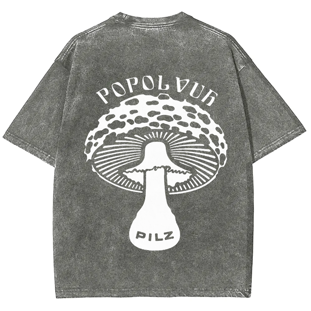 Unisex Vintage  Popol Vuh Rock Band t-Shirt