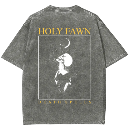 Unisex Vintage Holy Fawn Band t-Shirt
