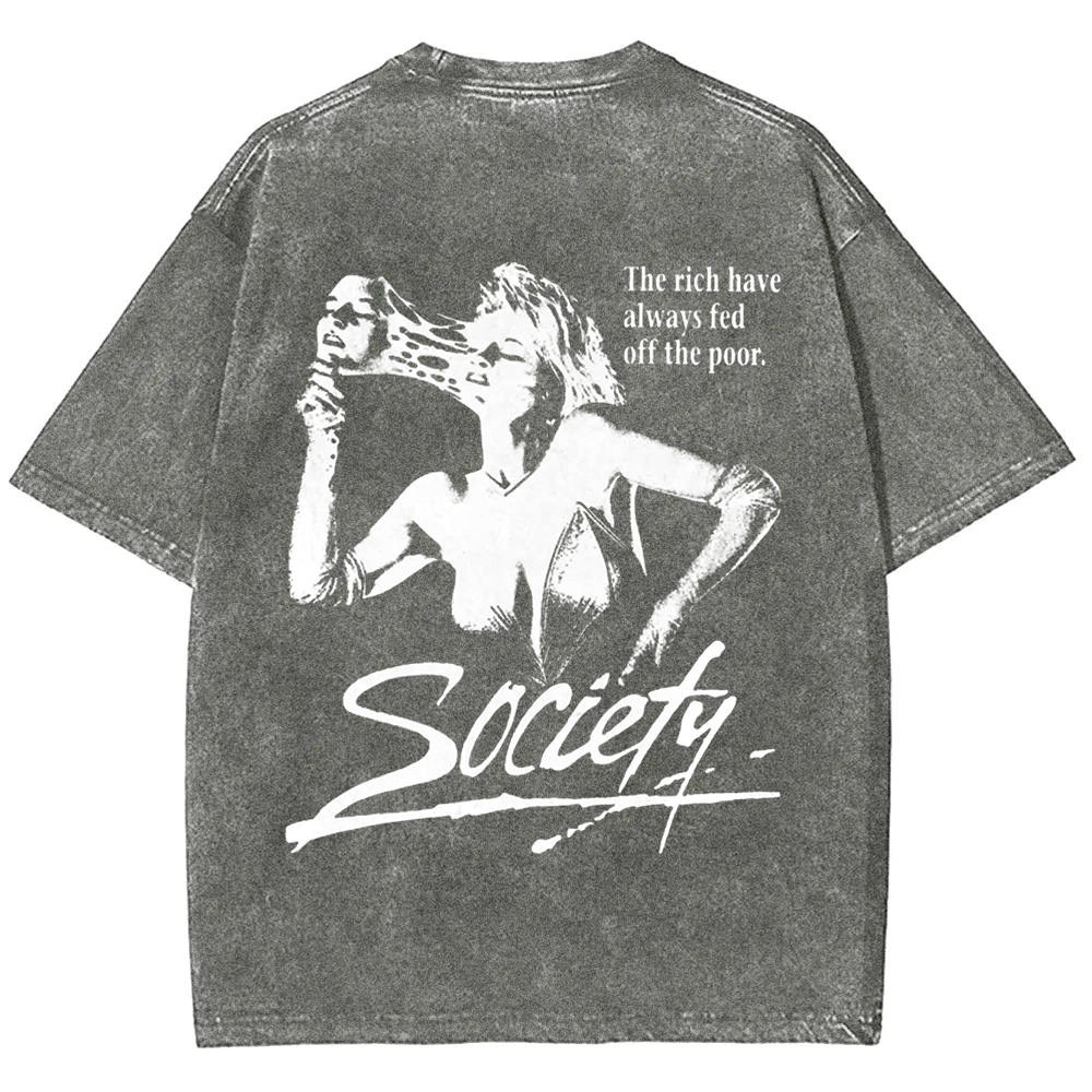 Unisex Vintage Society Film Horror Movie t-Shirt