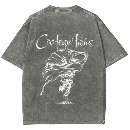 Unisex Vintage Cocteau Twins Band   t-Shirt