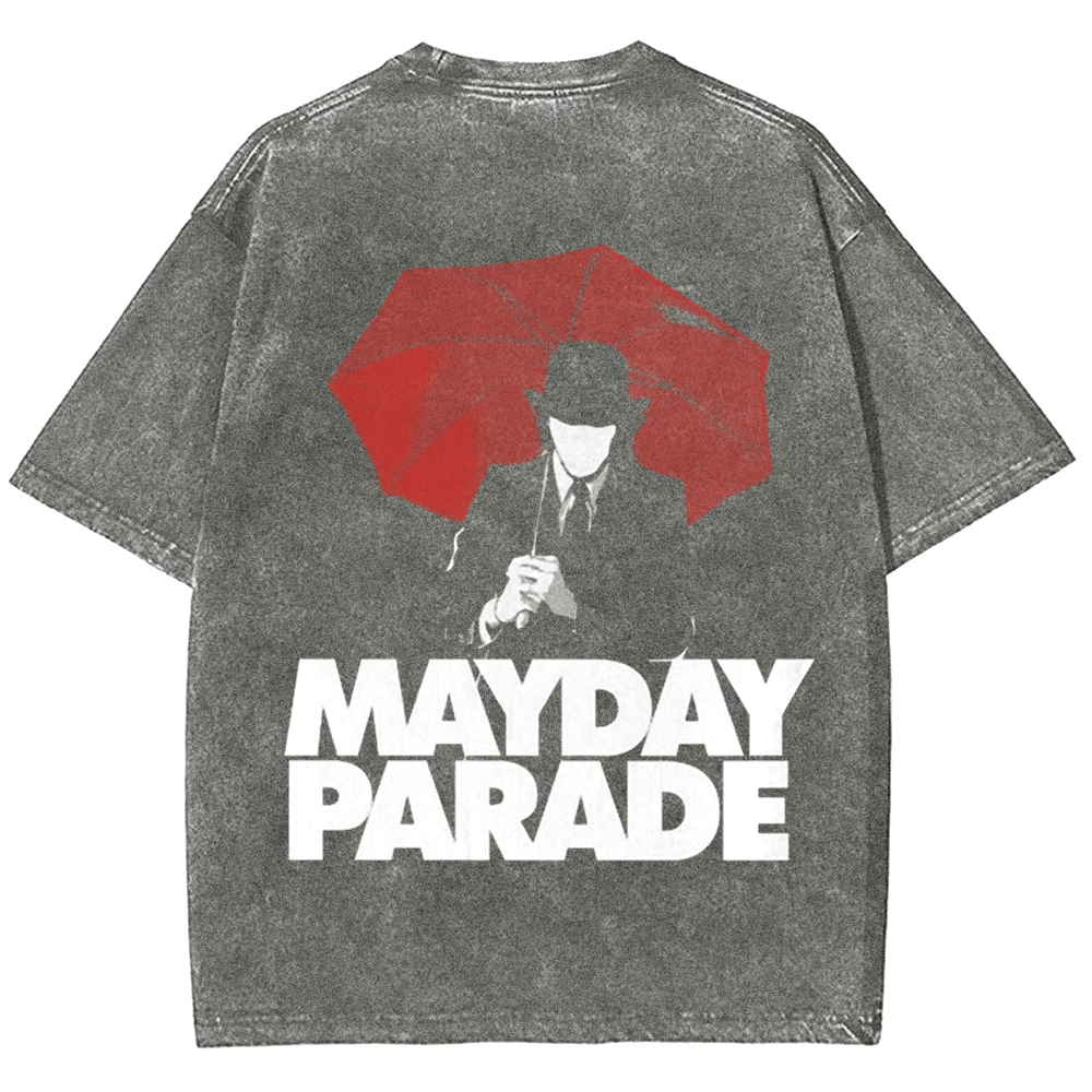 Unisex Vintage  Mayday Parade Rock Band  t-Shirt