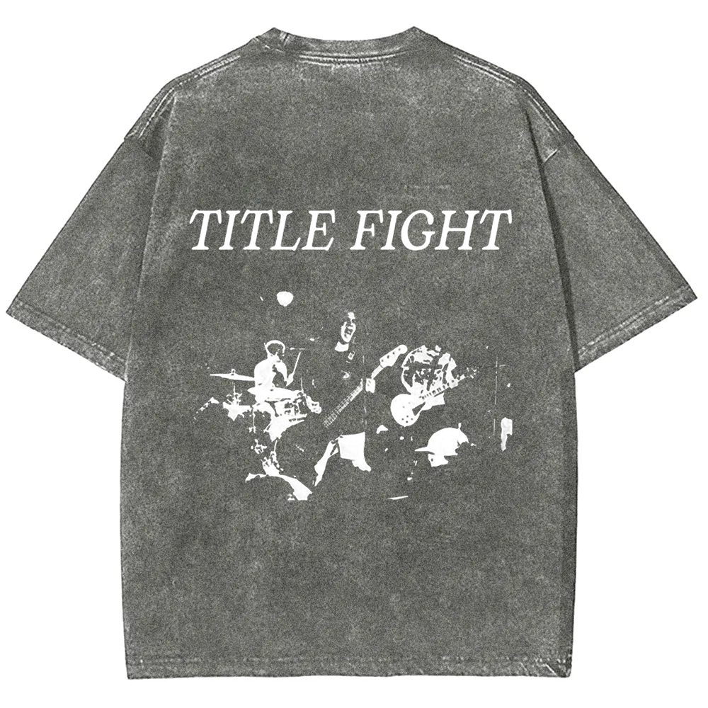 Unisex Vintage Title Fight Band t-Shirt