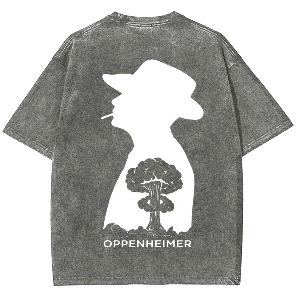Unisex Vintage  Oppenheimer Movie  t-Shirt