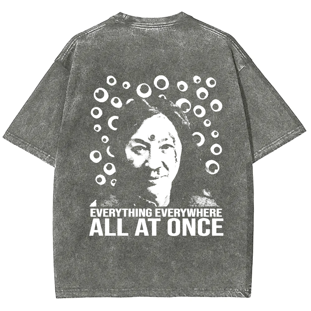 Unisex Vintage  Everything Everywhere All at Once Movie t-Shirt
