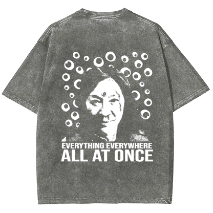 Unisex Vintage  Everything Everywhere All at Once Movie t-Shirt