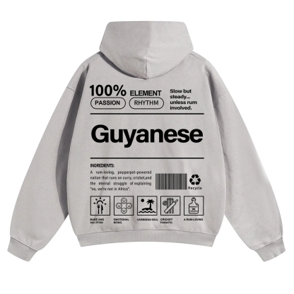 Guyanese Unisex Fit Color Hoodie wearishow