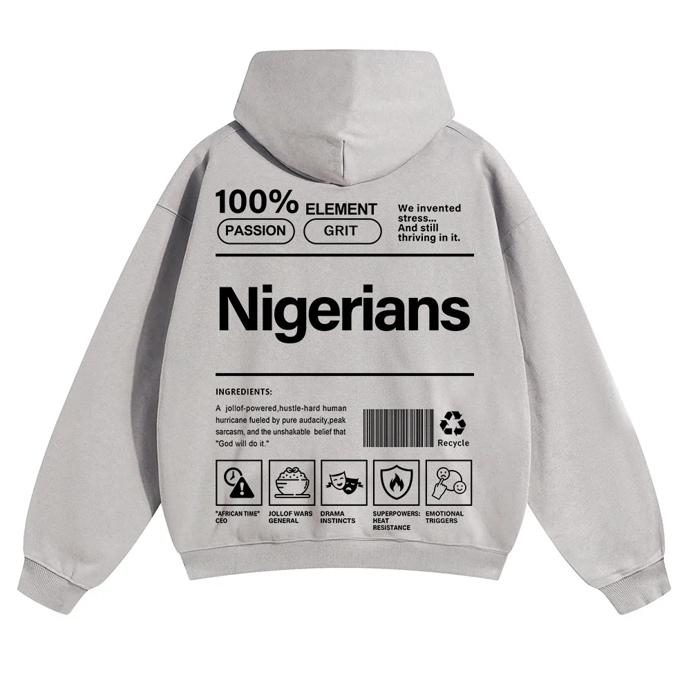 Nigerians Unisex Fit Color Hoodie wearishow