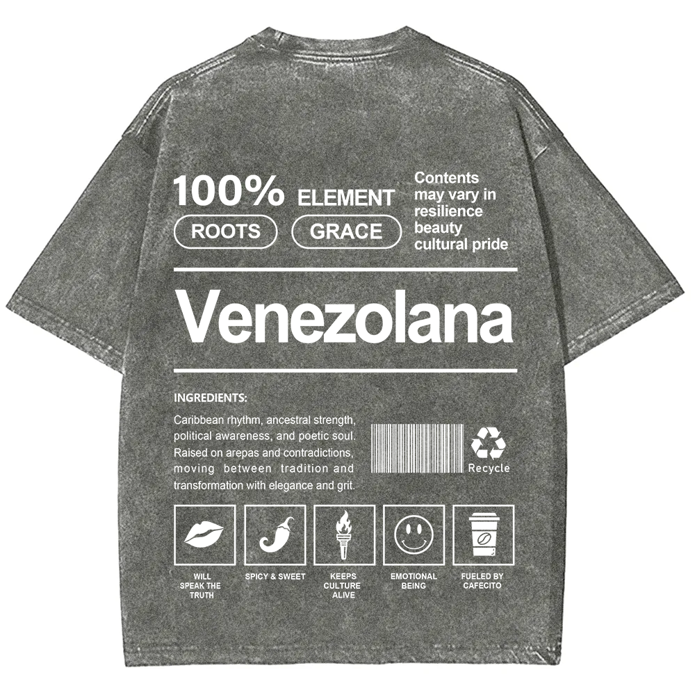 Venezolana Unisex Fit  Washed T-Shirt