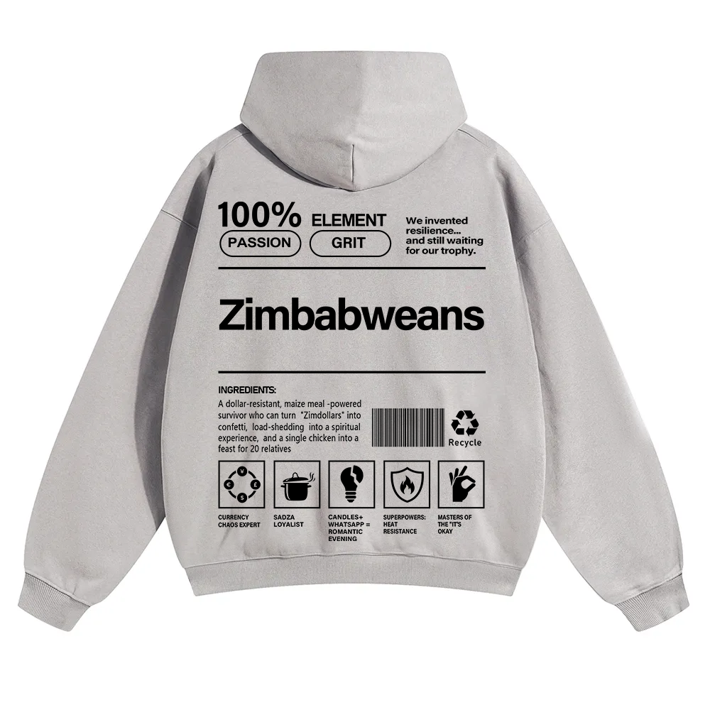 Zimbabweans Unisex Fit Color Hoodie wearishow