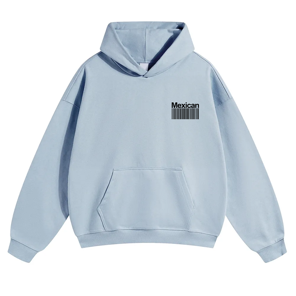 Mexican Unisex Fit Color Hoodie wearishow