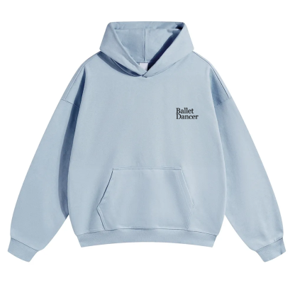 Ballet Dancer Unisex Solid Color Hoodie wearishow