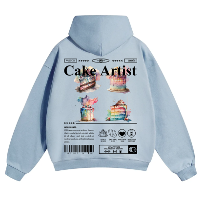 Cake Artist  Unisex Solid Color Hoodie wearishow