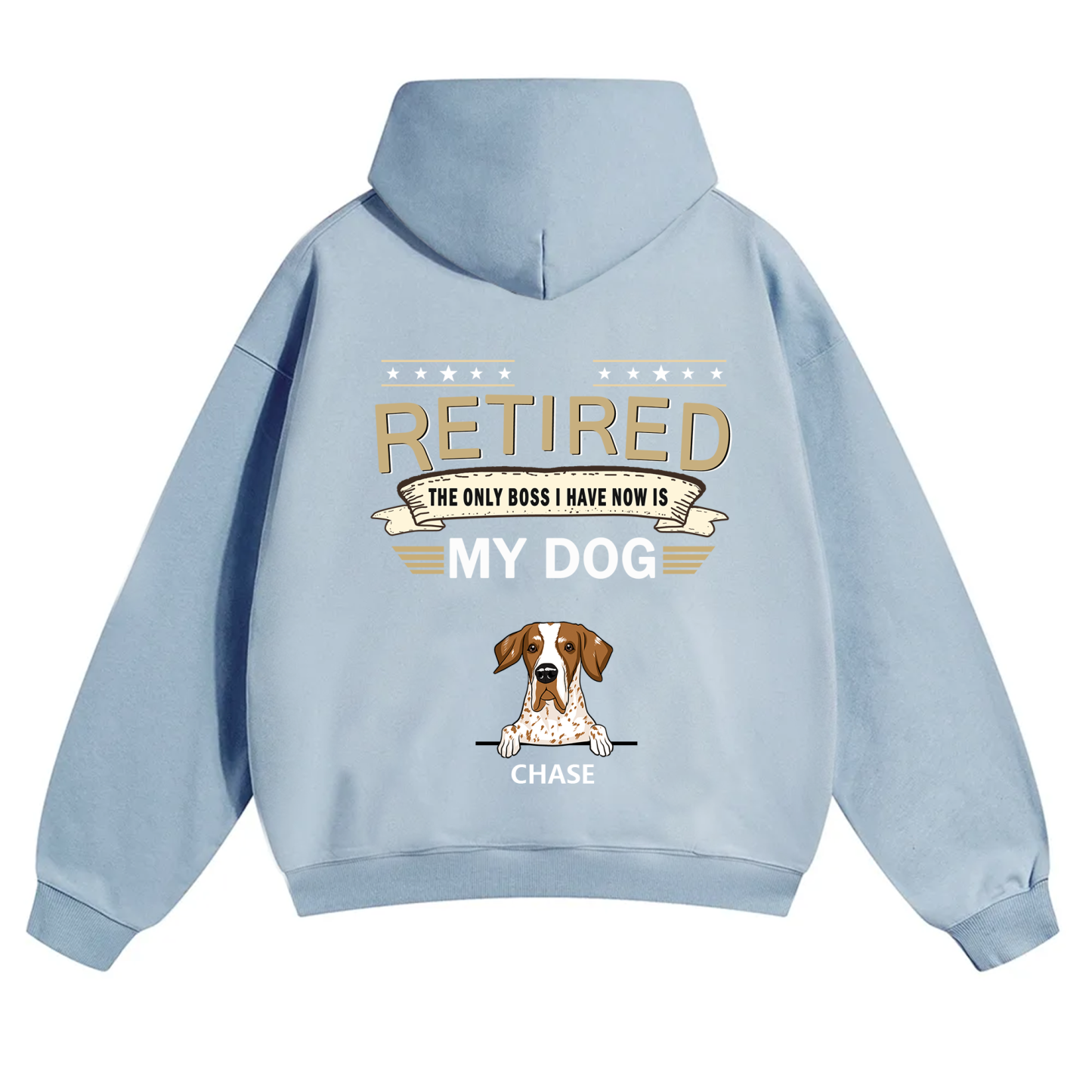 The Only Boss I Have - Personalized Custom Unisex Hoodie