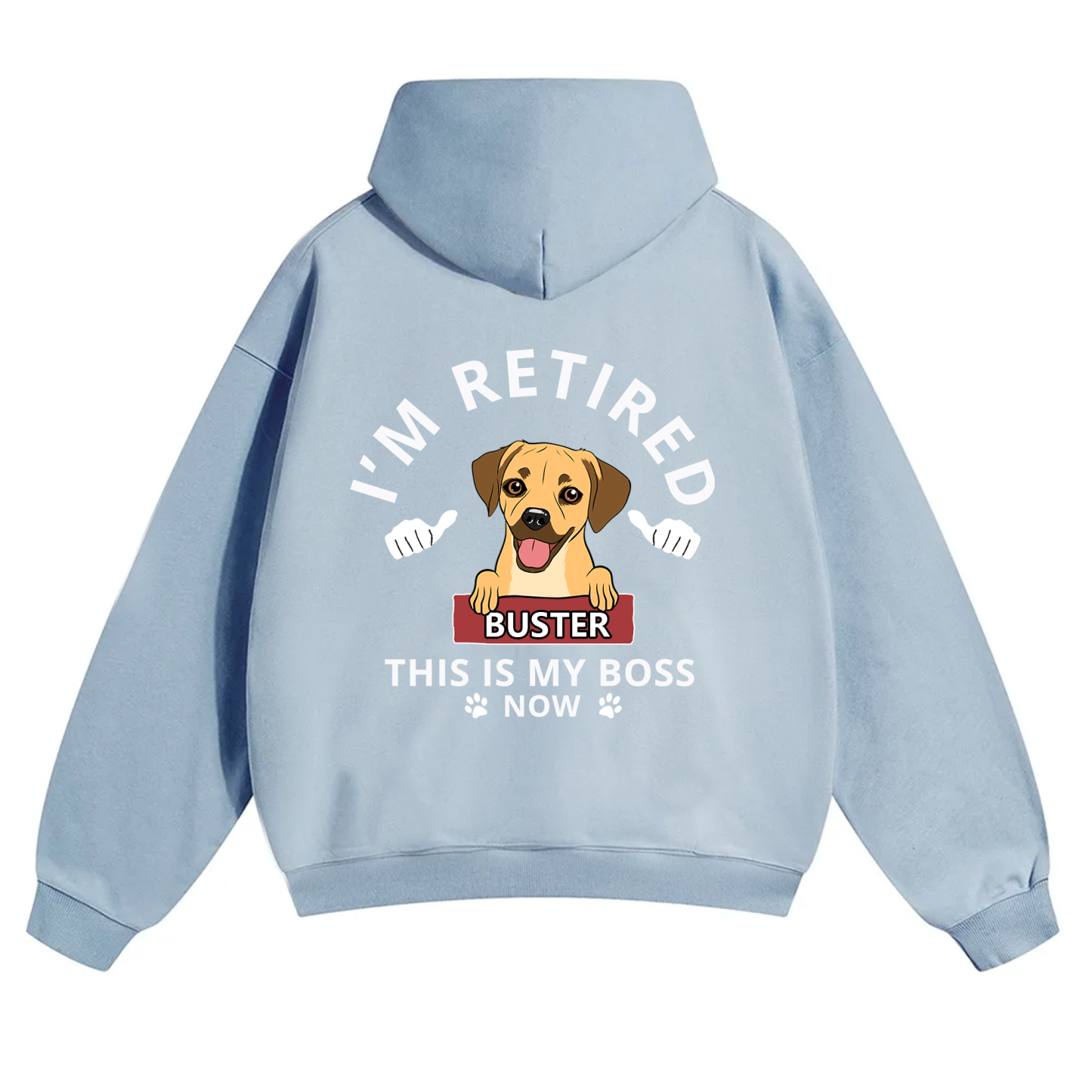 This Is My Boss - Personalized Custom Unisex Hoodie