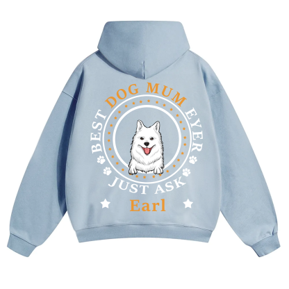 Best Dog Dad/Dog Mum Circle - Personalized Custom Unisex Hoodie