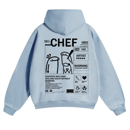 Chef Solid Color Unisex Hoodie