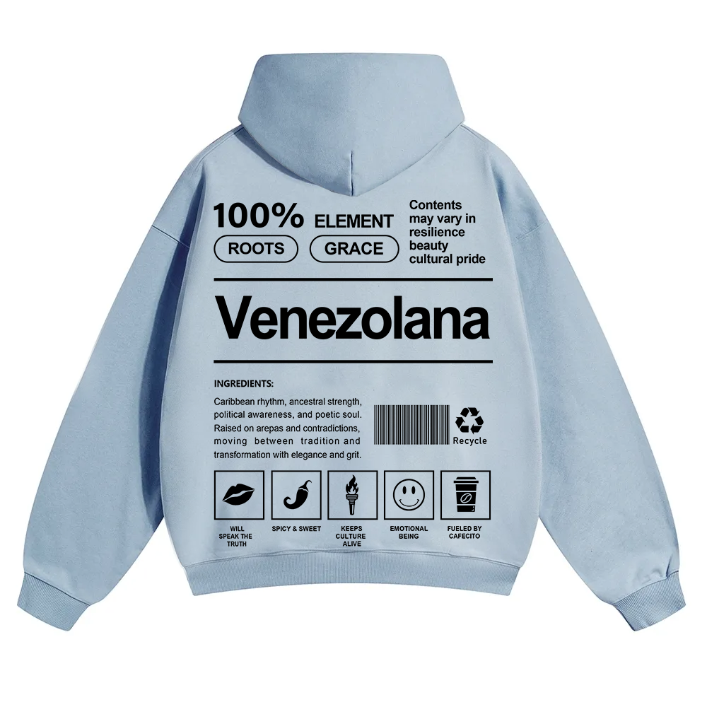 Venezolana Unisex Fit Color Hoodie wearishow