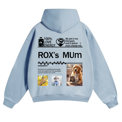 Pet Photo Creative Customized Unisex Hoodie