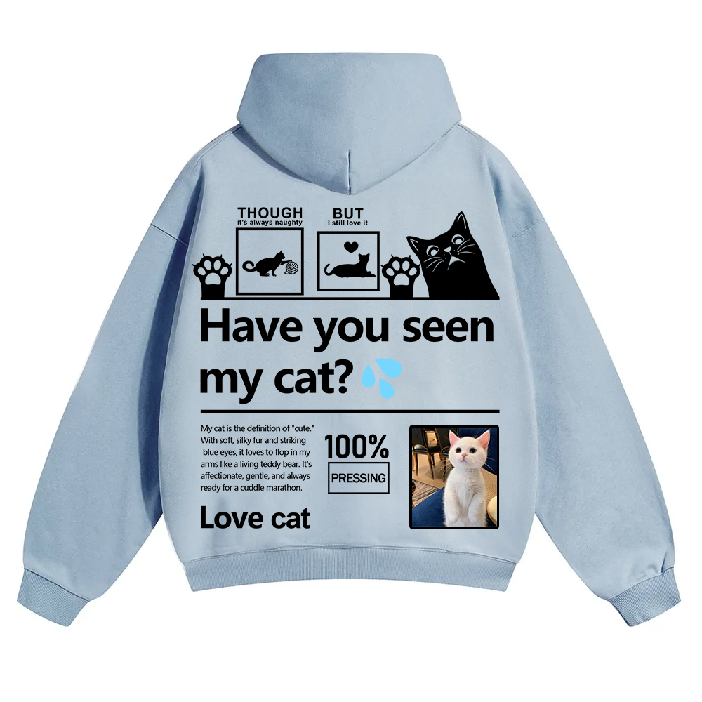 Cat Trick Customized Unisex Solid Color Hoodie wearishow