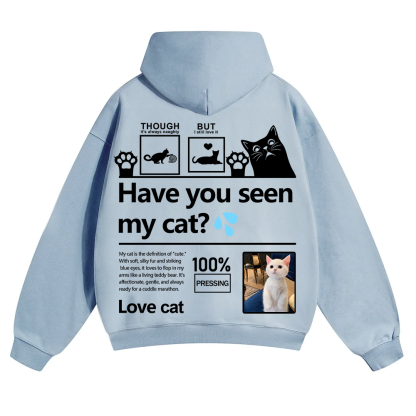 Cat Trick Customized Unisex Solid Color Hoodie wearishow