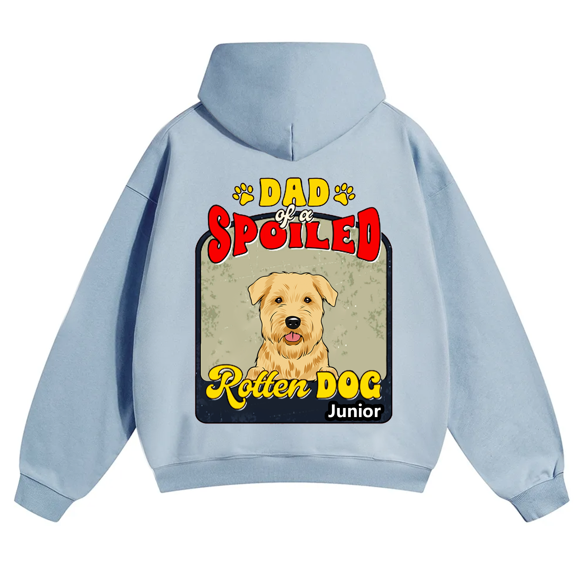 Spoiled Rotten Dog Named - Personalized Custom Unisex Hoodie