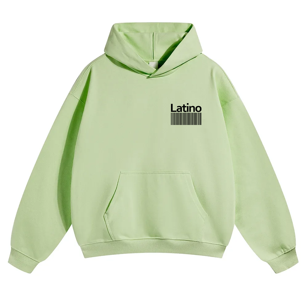 Latino Unisex Fit Color Hoodie wearishow