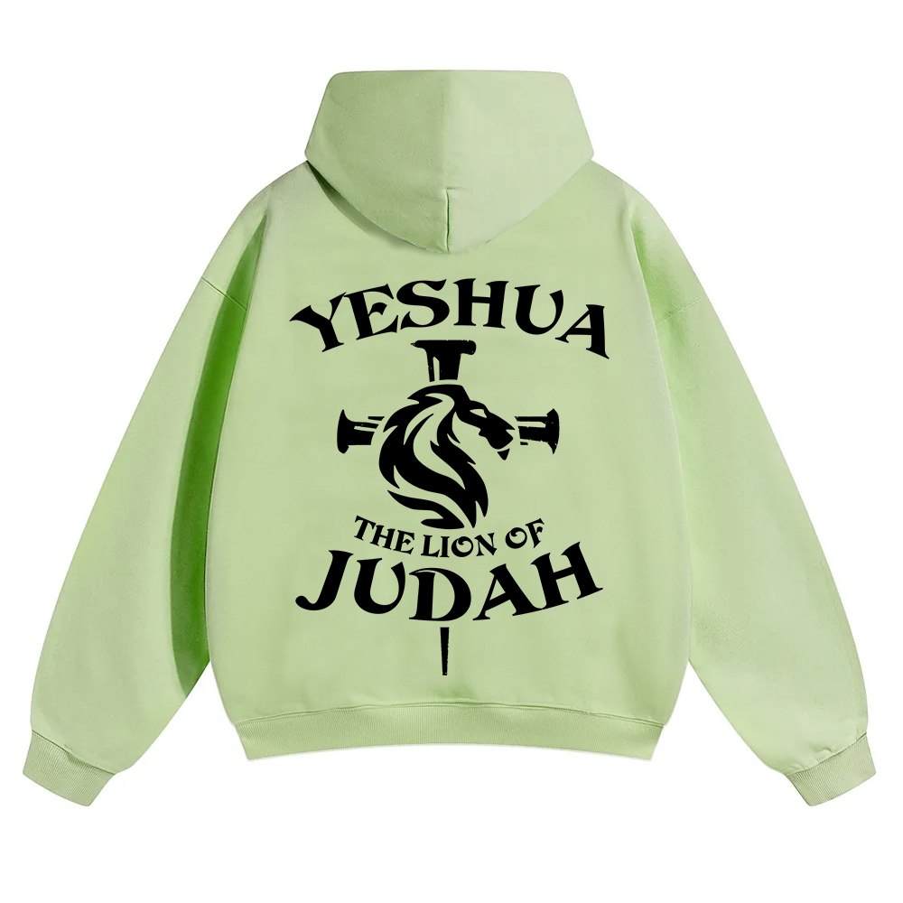 Yeshua Unisex Solid Color Hoodie wearishow