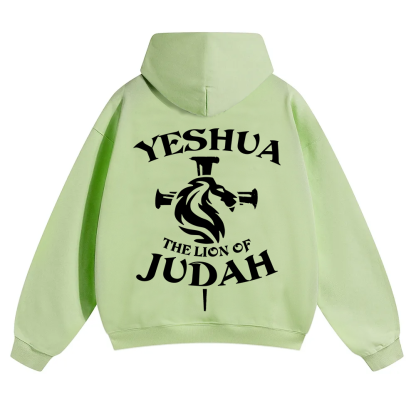 Yeshua Unisex Solid Color Hoodie wearishow