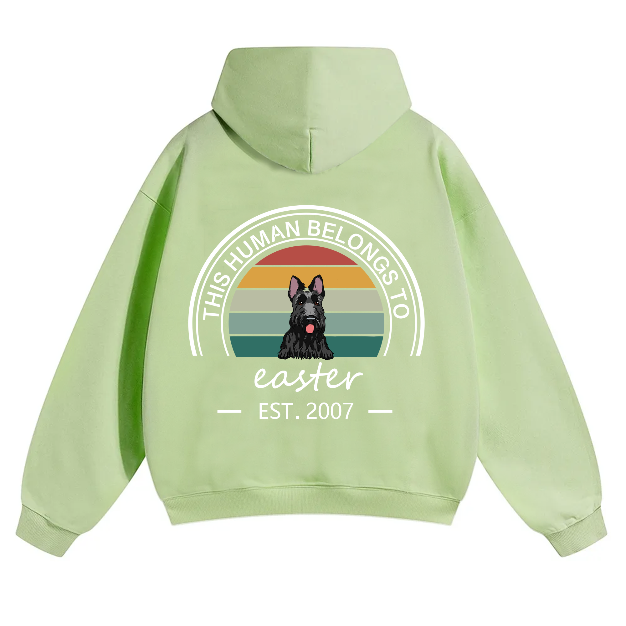 This Human Belongs To 3 - Personalized Custom Unisex Hoodie