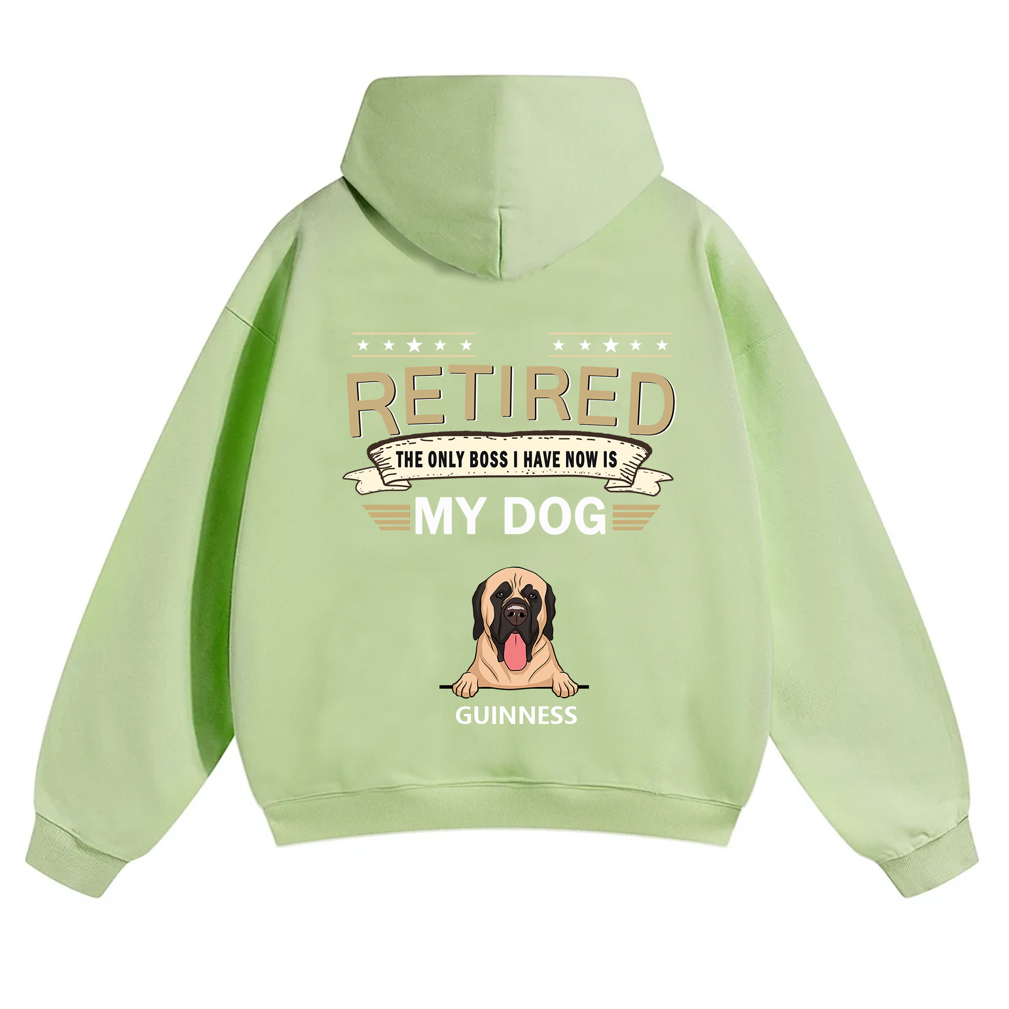 The Only Boss I Have - Personalized Custom Unisex Hoodie