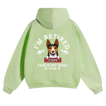 This Is My Boss - Personalized Custom Unisex Hoodie