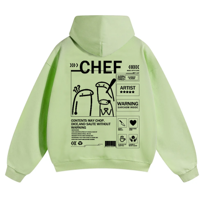 Chef Solid Color Unisex Hoodie