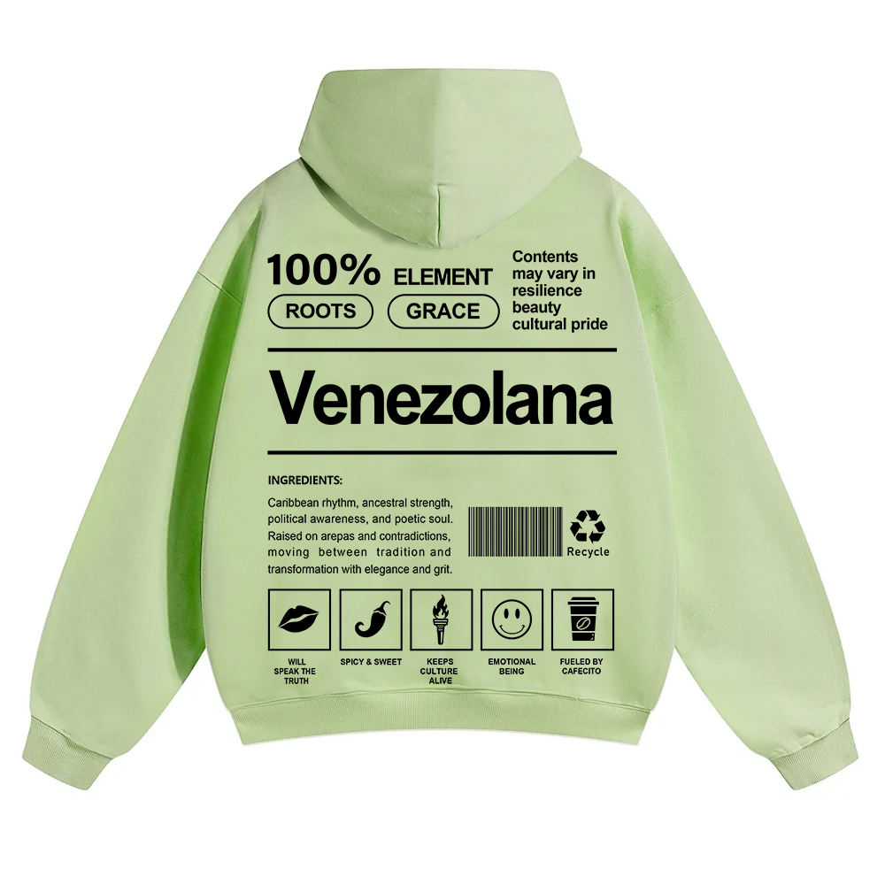 Venezolana Unisex Fit Color Hoodie wearishow