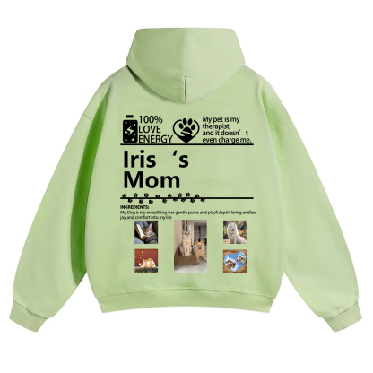 Pets Photos Creative Customized Unisex Hoodie