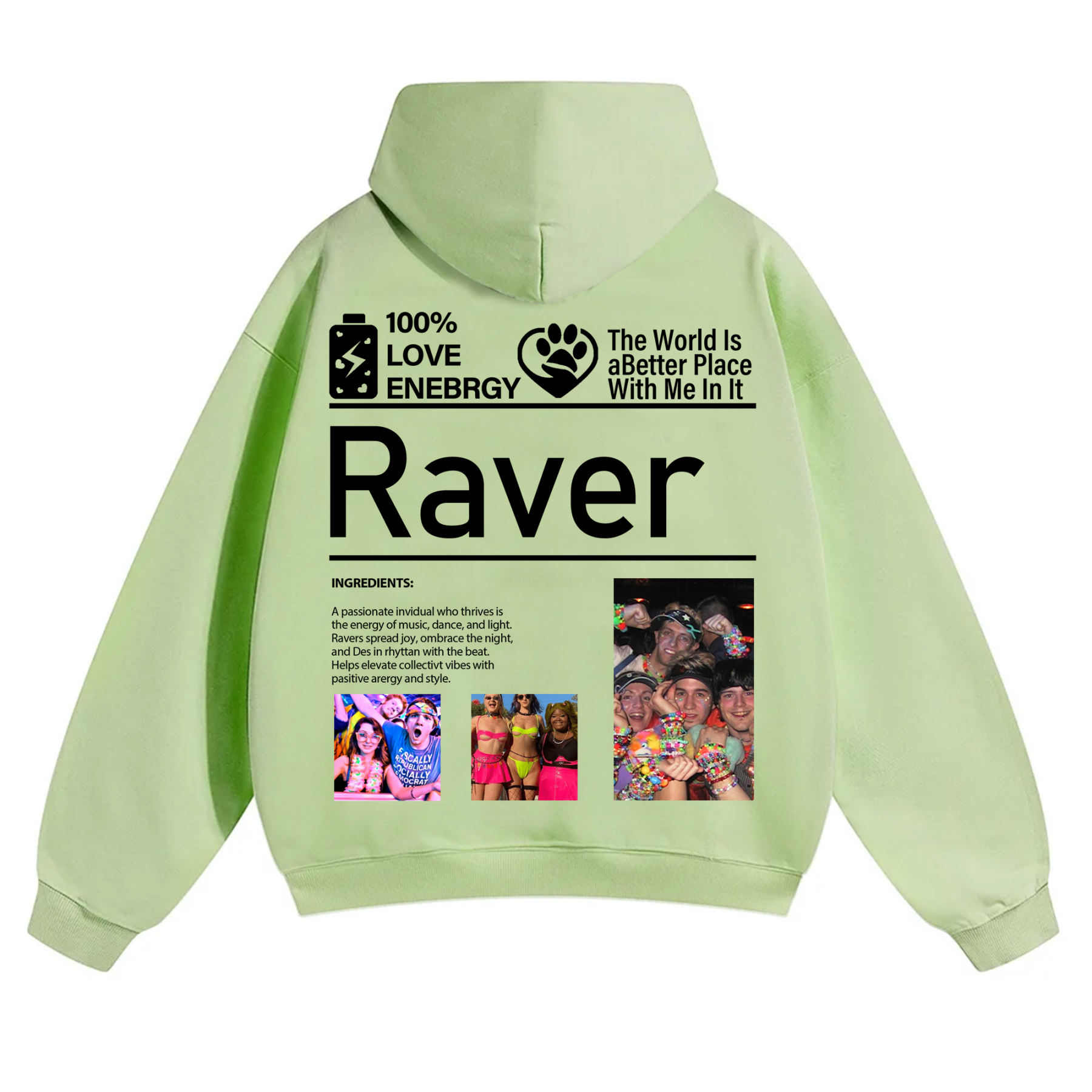 Design your own clothing pattern Unisex Fit Solid Color Hoodie
