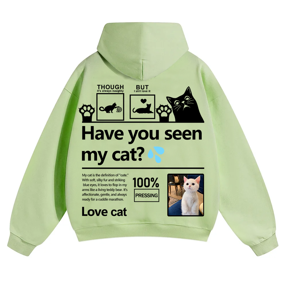 Cat Trick Customized Unisex Solid Color Hoodie wearishow