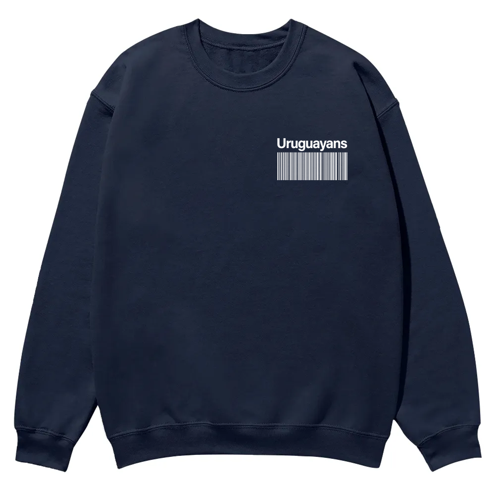 Uruguayans Unisex Fit  Casual Crewneck Sweatshirt wearishow