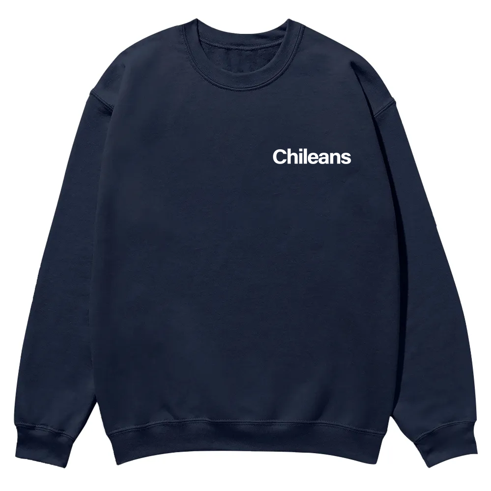 Chileans Unisex Fit  Casual Crewneck Sweatshirt wearishow