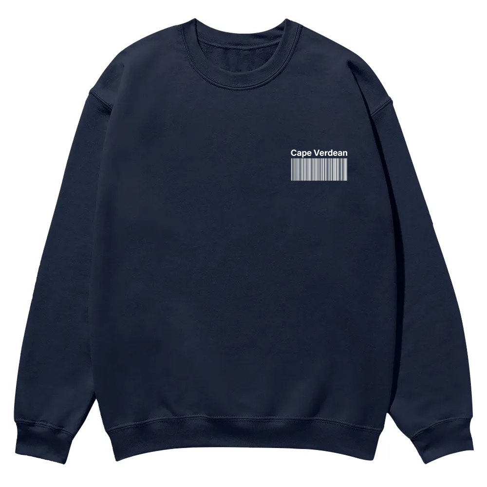 Cape Verdean Unisex Fit  Casual Crewneck Sweatshirt wearishow