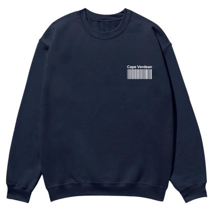 Cape Verdean Unisex Fit  Casual Crewneck Sweatshirt wearishow
