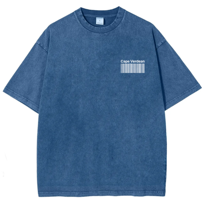 Cape Verdean Unisex Fit  Washed T-Shirt