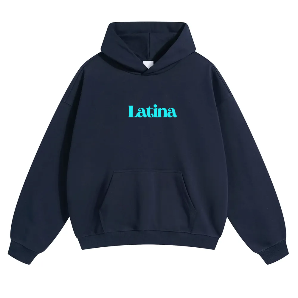 Latina Unisex Fit Color Hoodie wearishow
