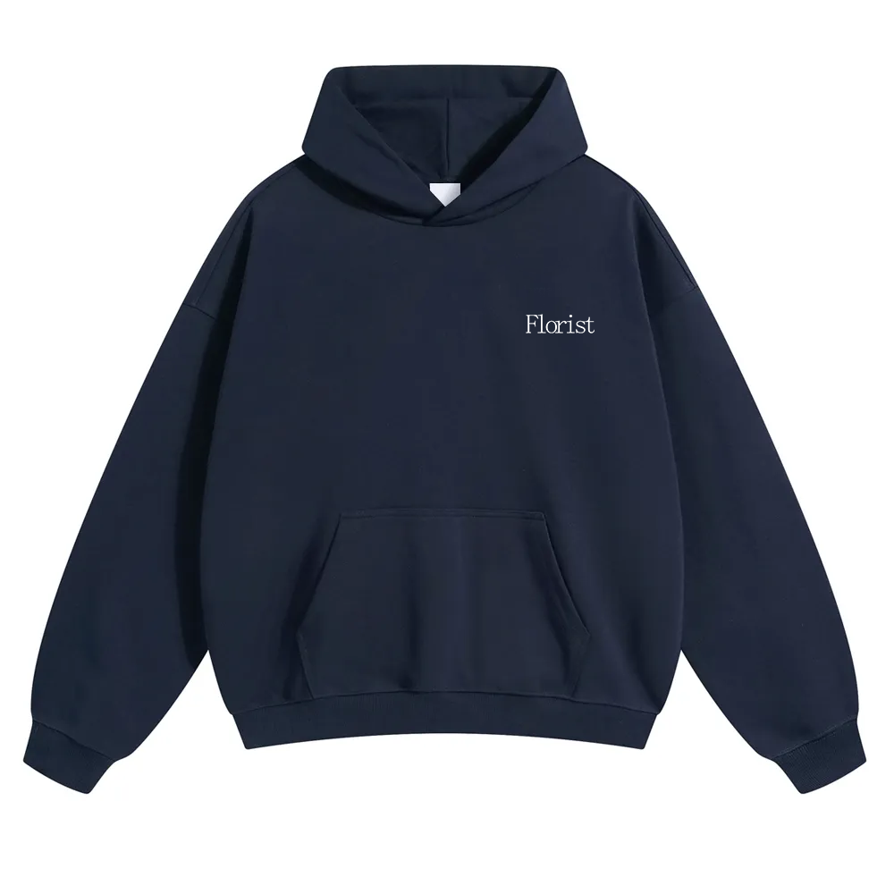 Florist Unisex Solid Color Hoodie wearishow