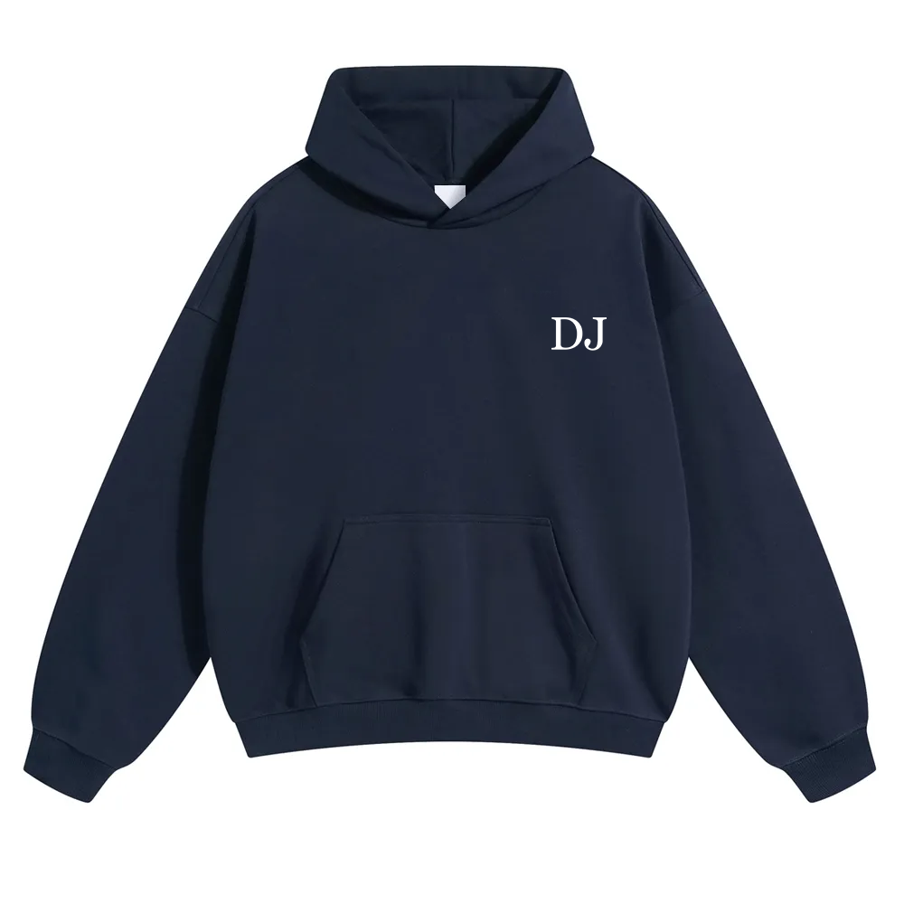 DJ Unisex Solid Color Hoodie wearishow