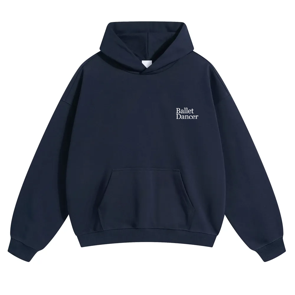 Ballet Dancer Unisex Solid Color Hoodie wearishow