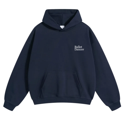 Ballet Dancer Unisex Solid Color Hoodie wearishow