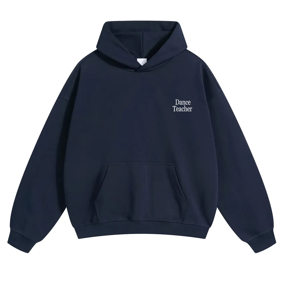 Dance Teacher Unisex Solid Color Hoodie wearishow