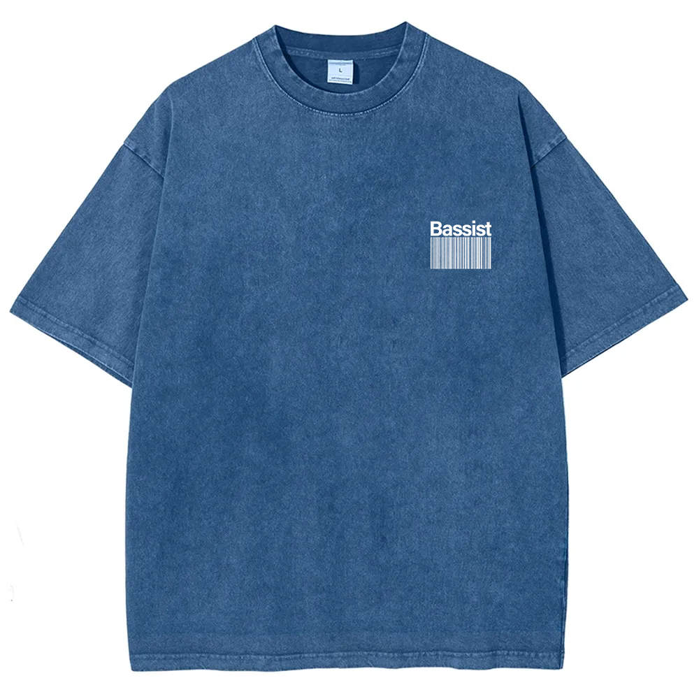 Bassist Unisex Fit Washed T-Shirt