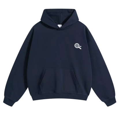 Padel Player Unisex Solid Color Hoodie wearishow